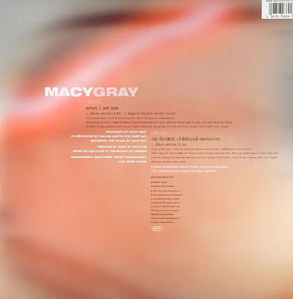 Macy Gray - When I See You, Electronic, Funk / Soul, Broken Beat, Future Jazz, Rhythm & Blues, Soul, 2003 - Epic, US, Vinyl 1
