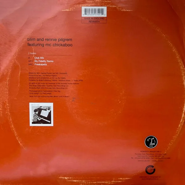 Album cover for 2 Freaks by Rennie Pilgrem & B.L.I.M. Featuring MC Chickaboo