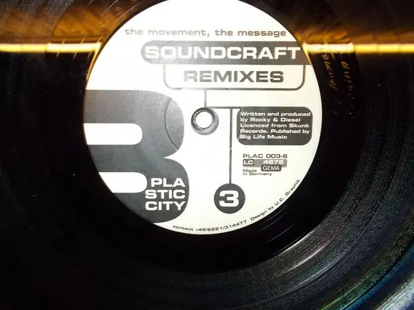 Album cover for The Movement, The Message (Remixes) by Soundcraft