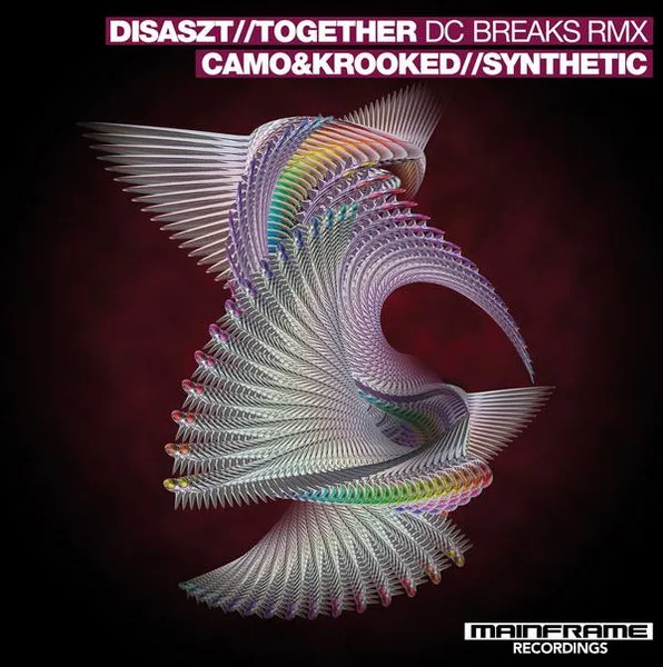 Album cover for Together (DC Breaks Remix) / Synthetic by Disaszt / Camo & Krooked