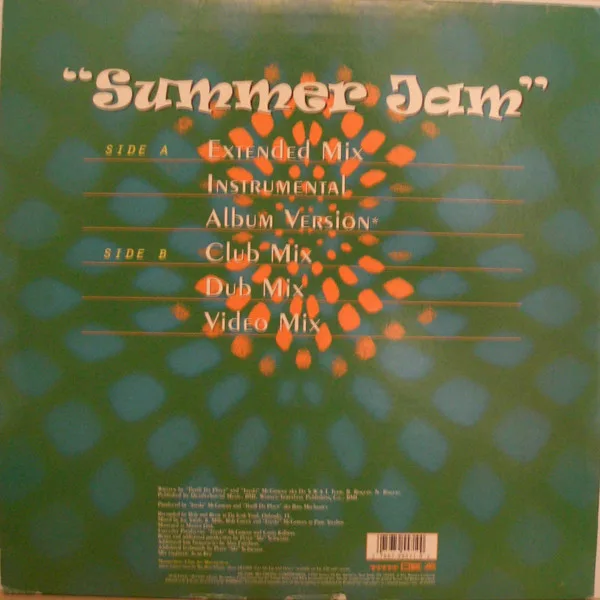 Album cover for Summer Jam by Quad City DJ's