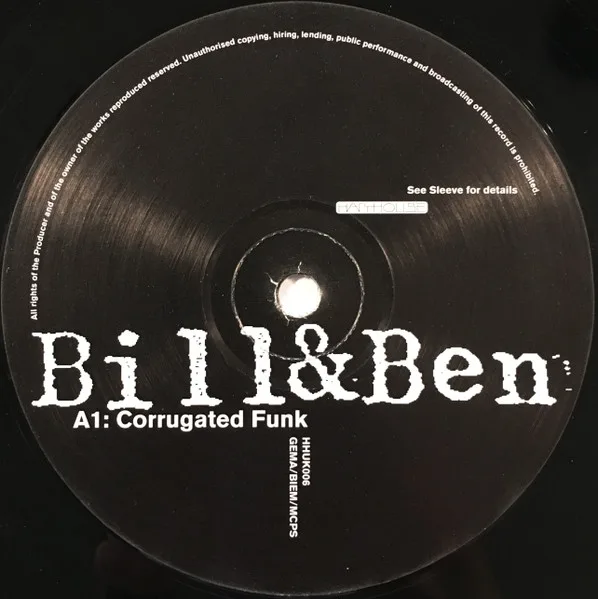 Album cover for 12" Of Funk by Bill & Ben