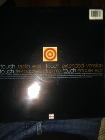 Basic Element - Touch, Electronic, Euro House, 1994 - EMI, EMI United Kingdom, UK, Vinyl 1x 12", 45 RPM