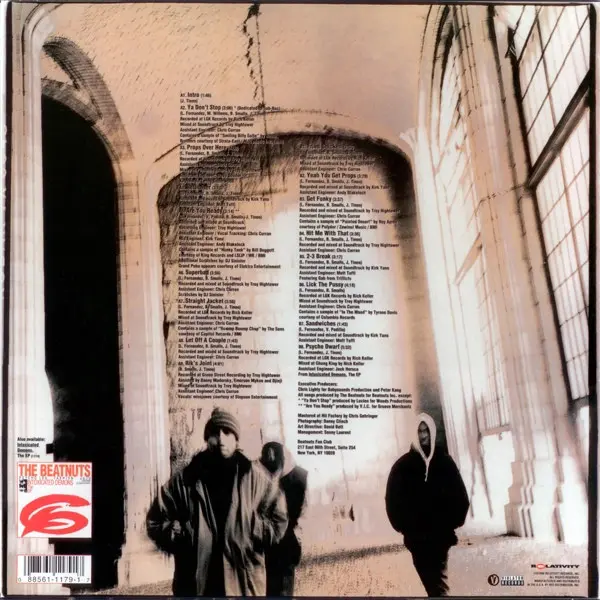 Beatnuts, The - The Beatnuts, Hip Hop, Hardcore Hip-Hop, Relativity, US, Vinyl 1x LP, Album, Repress