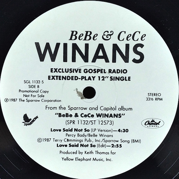 Exclusive Gospel Radio Extended-Play 12" Single