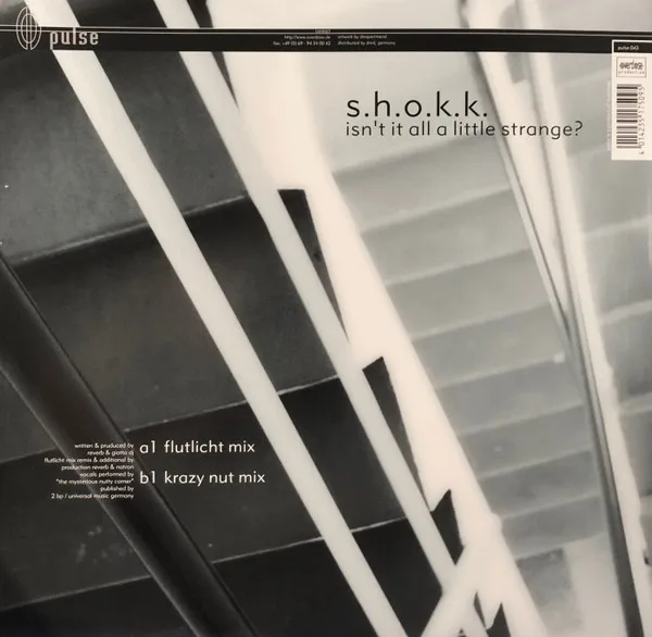 Album cover for Isn't It All A Little Strange? by S.H.O.K.K.