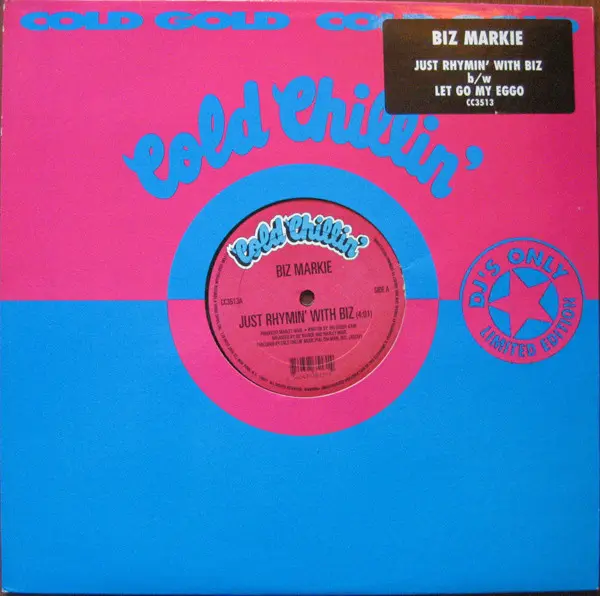 Biz Markie - Just Rhymin' With Biz / Let Go My Eggo, Hip Hop, 1995 - Cold Chillin', US, Vinyl 1x 12", 33 ⅓ RPM, Limited Editi