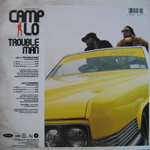 Album cover for Troubleman / Cookers by Camp Lo