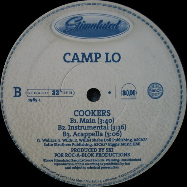 Album cover for Troubleman / Cookers by Camp Lo