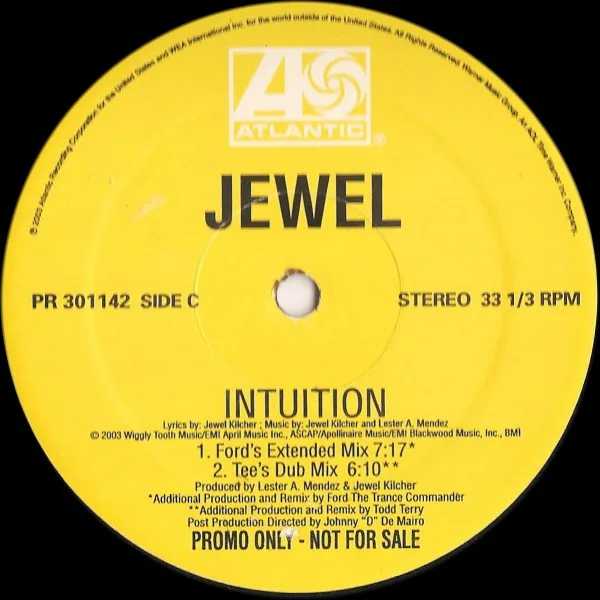 Album cover for Intuition by Jewel