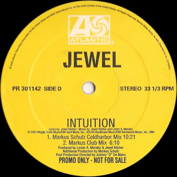Album cover for Intuition by Jewel