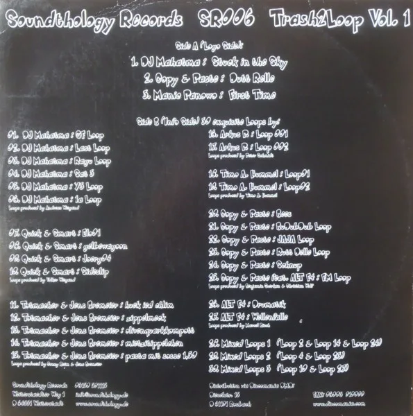 Album cover for Trash2Loop Vol. 1 by Various