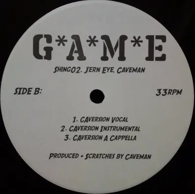 Ghostface Killah, Napoleon (13), Shing02, Jern Eye, Caveman (4) - Game, Hip Hop, 2007 - Not On Label, Japan, Vinyl 1x 12", 33