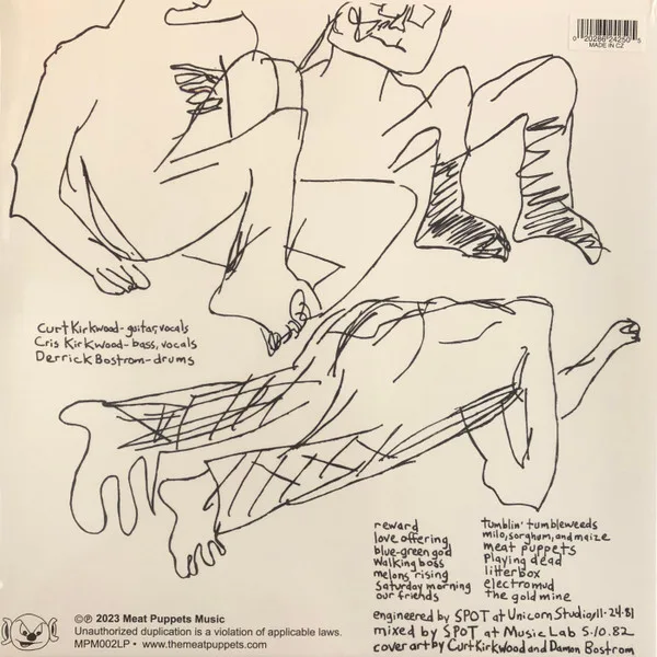 Album cover for Meat Puppets by Meat Puppets