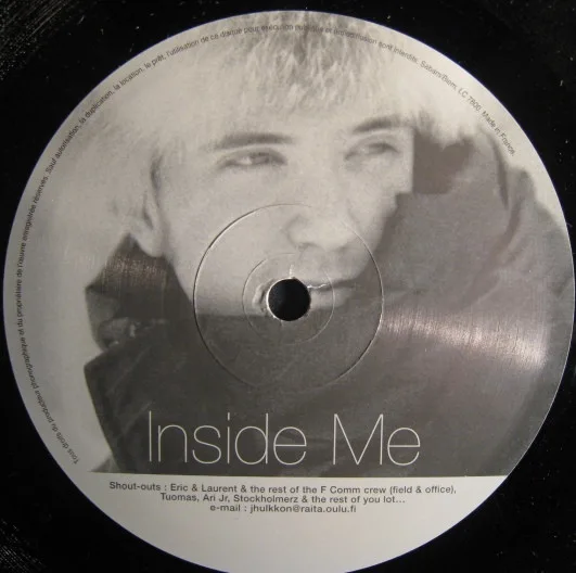 Album cover for Inside Me by Jori Hulkkonen