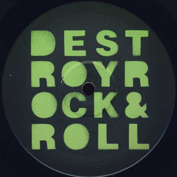 Mylo - Destroy Rock & Roll, Electronic, Electro, House, 2004 - Breastfed, UK, Vinyl 1x 12", Single, 33 ⅓ RPM Stencil Sleeve