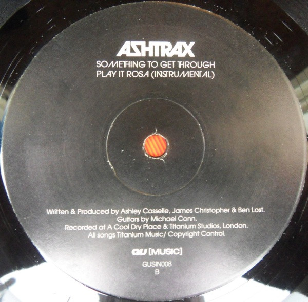 Ashtrax - Bad Red E.P., Electronic, Breaks, Progressive House, 2005 - GU Music, UK, Vinyl 1x 12", EP