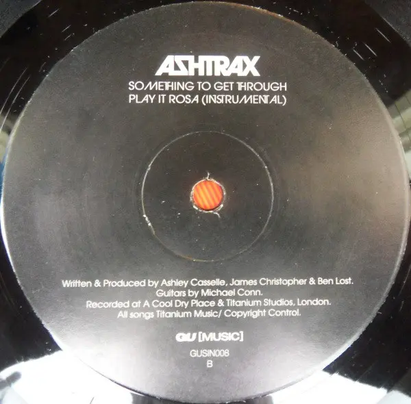 Ashtrax - Bad Red E.P., Electronic, Breaks, Progressive House, 2005 - GU Music, UK, Vinyl 1x 12", EP