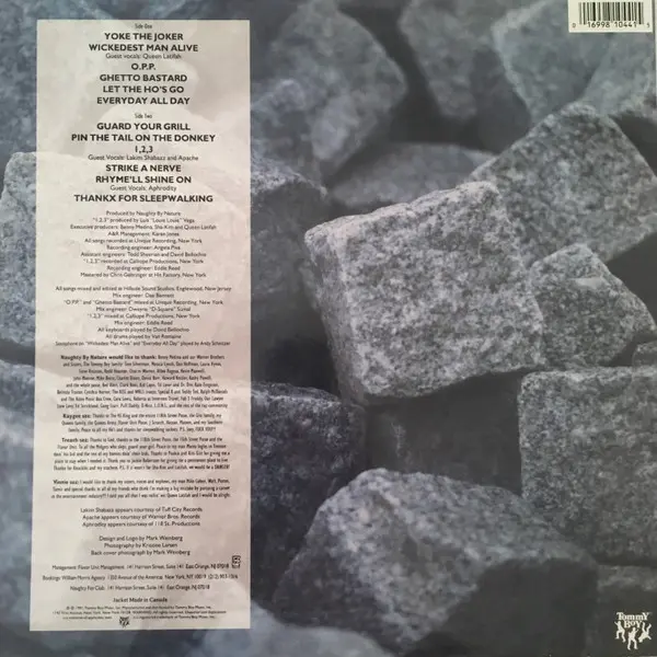 Naughty By Nature - Naughty By Nature, Hip Hop, 2011 - Tommy Boy, US, Vinyl 1x LP, Album, Reissue