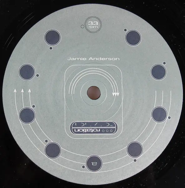 Jamie Anderson - Dark Reflection, Electronic, Techno, 1999 - Rotation Records, UK, Vinyl 1x 12", 33 ⅓ RPM