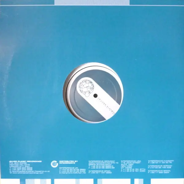 Ultra Violet - Heaven, Electronic, Breaks, Progressive Trance, 2000 - Silver Planet Recordings, UK, Vinyl 1x 12"