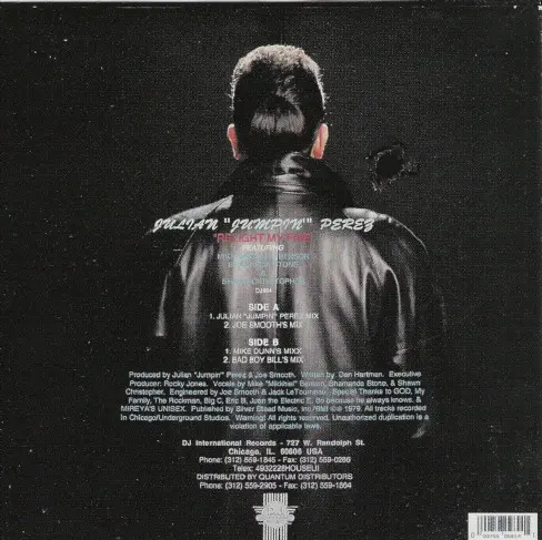 Album cover for Relight My Fire by Julian "Jumpin" Perez