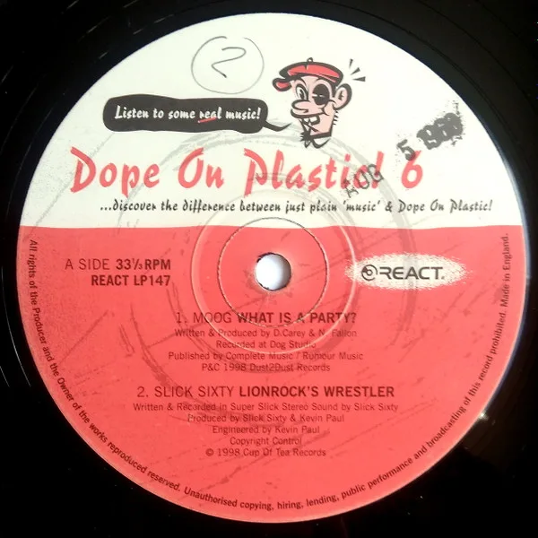 Album cover for Dope On Plastic! 6 by Various