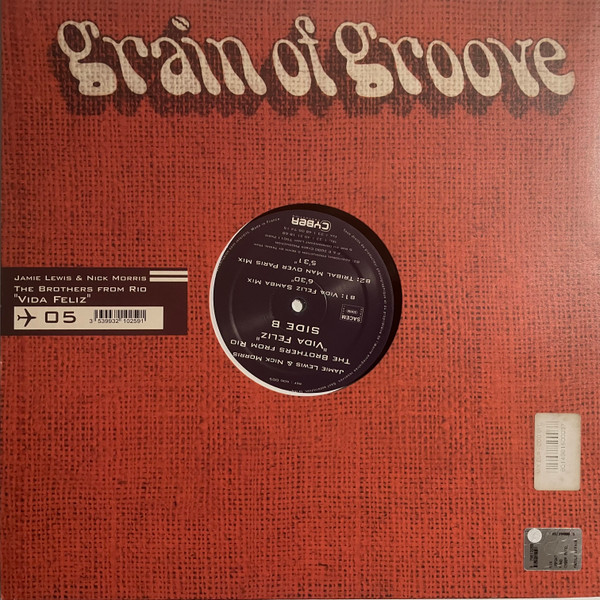 Brothers From Rio, The - Vida Feliz, Electronic, House, Latin, 2000 - Grain Of Groove, France, Vinyl 1x 12"