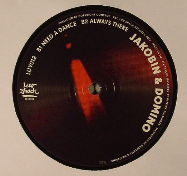 Burnin Tears / Jakobin & Domino - Permanent Midnite / Need A Dance, Electronic, Disco, House, 2014 - Luv Shack Records, Austr