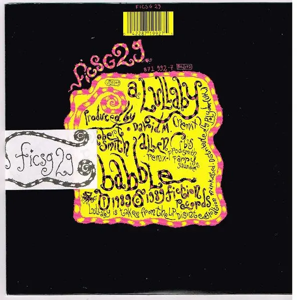 Cure, The - Lullaby, Electronic, Rock, Alternative Rock, New Wave, Shoegaze, Synth-pop, 1989 - Fiction Records, UK, Vinyl 1x 