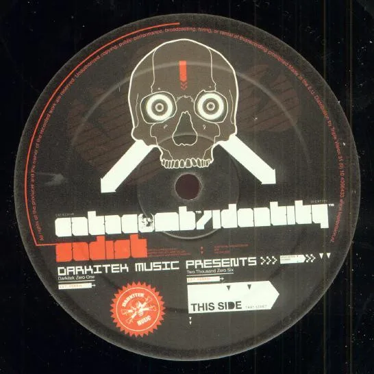 Album cover for Pressure (Noisia Remix) / Sadist by Atom & Cell / Catacomb (2) & Identity (4)