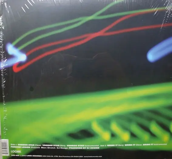 Foreign Legion (2) - Voodoo Star, Hip Hop, 2002 - Look Records, US, Vinyl 1x 12"