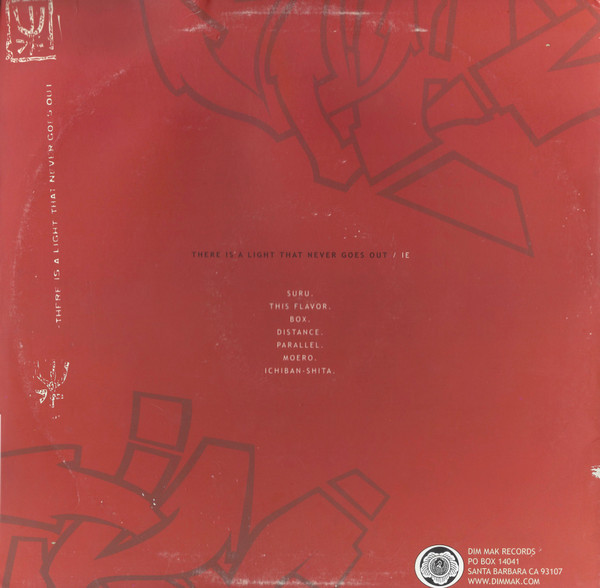 There Is A Light That Never Goes Out - IE - 2000 -Hardcore -Dim Mak Records -Vinyl 1x LP, Album, Limited Edition