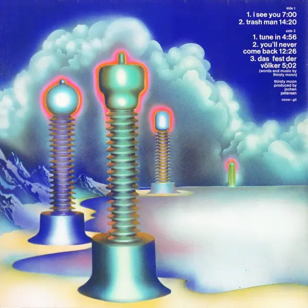 Thirsty Moon - You'll Never Come Back, Rock, Krautrock, Prog Rock, 1973 - Brain, Germany, Vinyl 1x LP, Album, Stereo