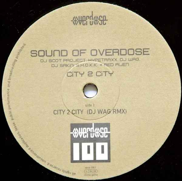 Album cover for City 2 City by Sound Of Overdose