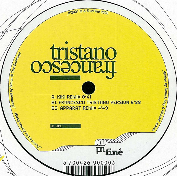 Francesco Tristano - Strings Of Life - 2006 - Electro, Modern Classical, Techno - Infiné - Vinyl 1x 12", 33 ⅓ RPM