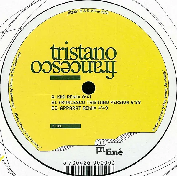 Francesco Tristano - Strings Of Life - 2006 - Electro, Modern Classical, Techno - Infiné - Vinyl 1x 12", 33 ⅓ RPM