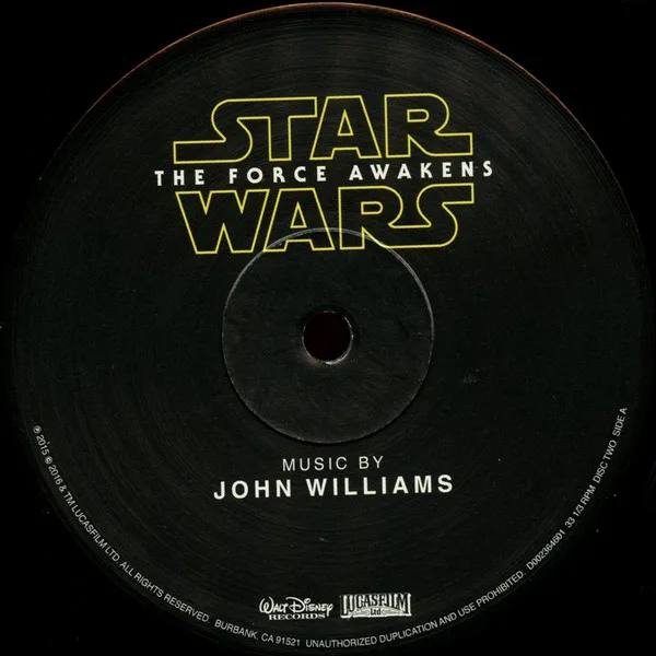 Album cover for Star Wars: The Force Awakens (Original Motion Picture Soundtrack) by John Williams (4)