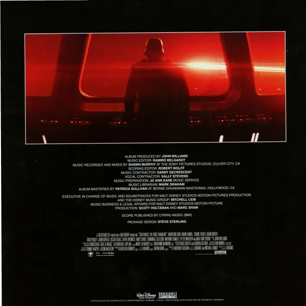 Album cover for Star Wars: The Force Awakens (Original Motion Picture Soundtrack) by John Williams (4)