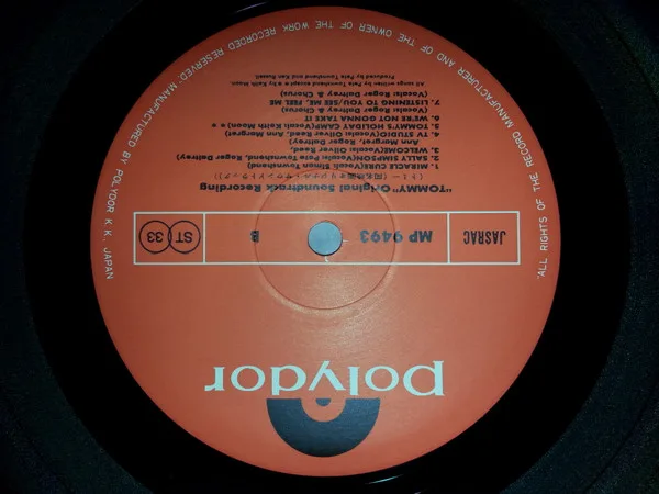 Album cover for Tommy (Original Soundtrack Recording) by Various