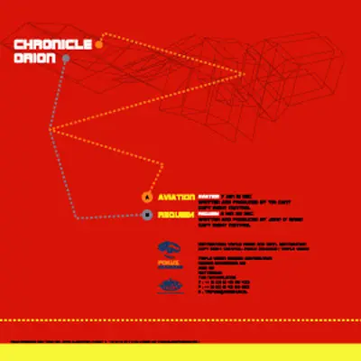 Chronicle / Orion (2) - Aviation / Requiem, Electronic, Drum n Bass, 2001 - Fokuz Recordings, Netherlands, Vinyl 1x 12", 45 R