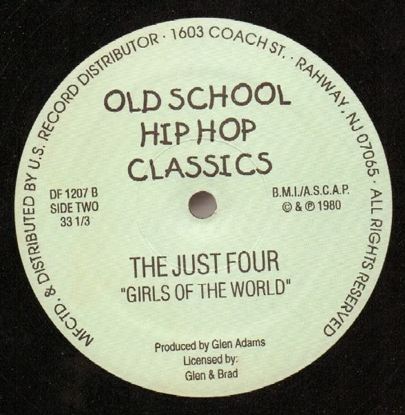 Album cover for Catch The Beat / Girls Of The World by T-Ski Valley / Just Four