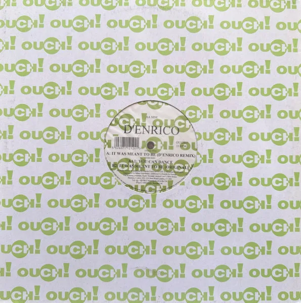 Album cover for It Was Meant To Be / You Can Dance by D'Enrico