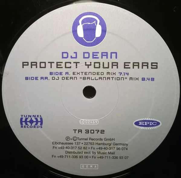 Album cover for Protect Your Ears by DJ Dean