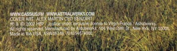 Cassius With Steve Edwards - The Sound Of Violence (Feel Like I Wanna Be Inside Of You), Electronic, House, 2002 - Astralwerk