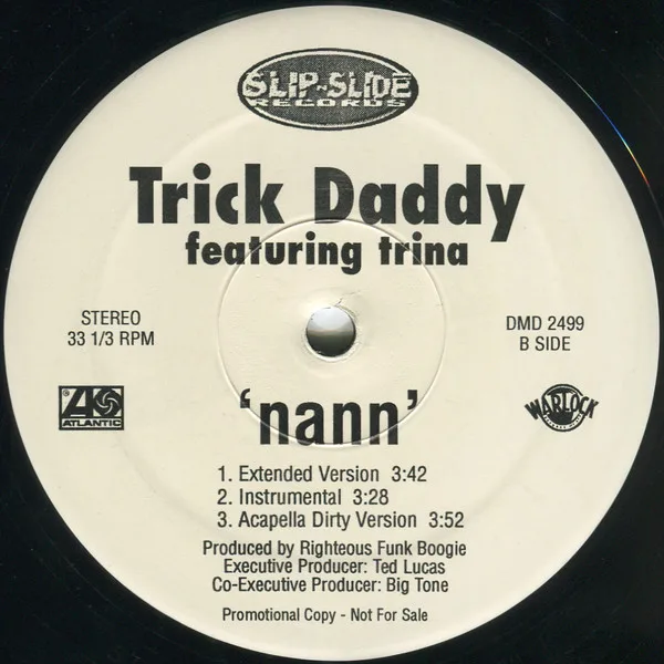 Album cover for Nann by Trick Daddy