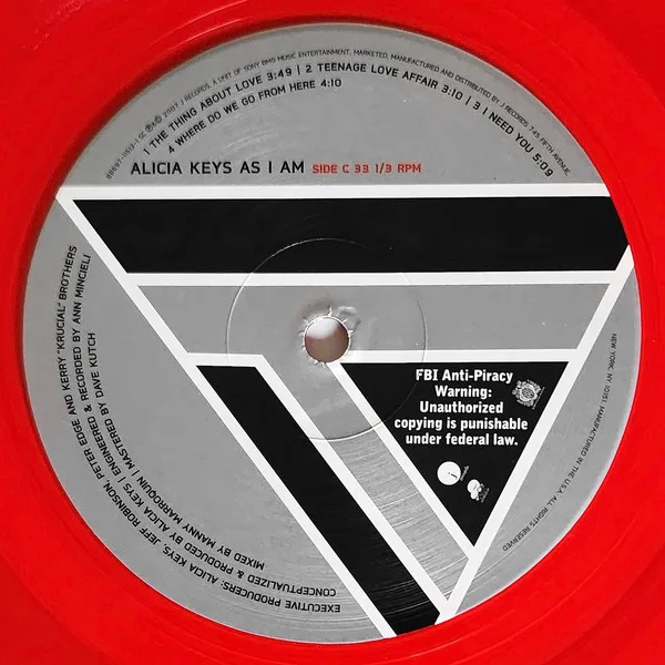 Album cover for As I Am by Alicia Keys