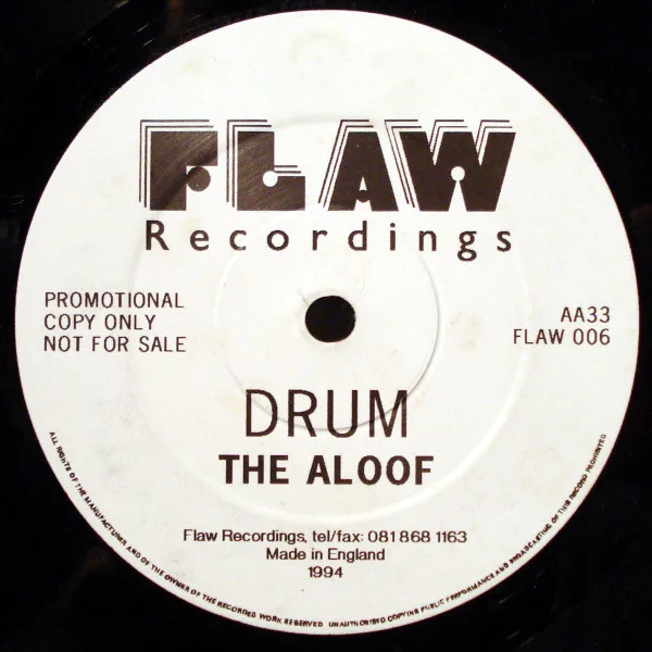 Album cover for Society / Drum by Aloof, The
