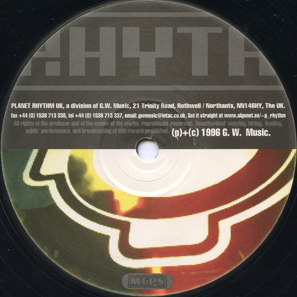 Abstract Soul - Music For The Abstract Minds, Electronic, Techno, 1996 - Planet Rhythm Records, UK, Vinyl 1x 12", 33 ⅓ RPM