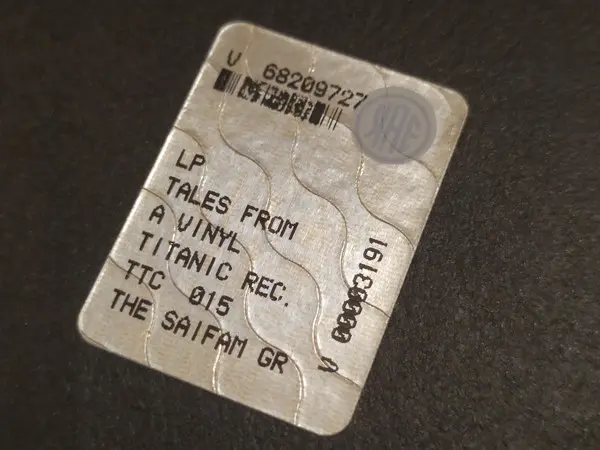 Technoboy - Tales From A Vinyl, Electronic, Hardstyle, 2003 - Titanic Records, Italy, Vinyl 1x 12", 45 RPM